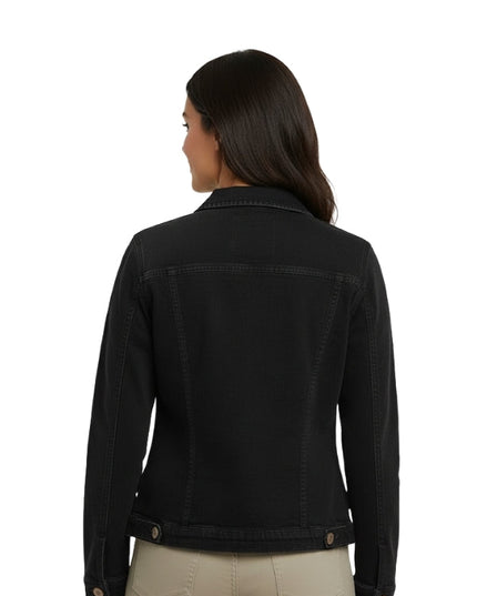 Women's Black Denim Jacket