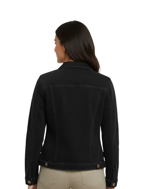 Women's Black Denim Jacket