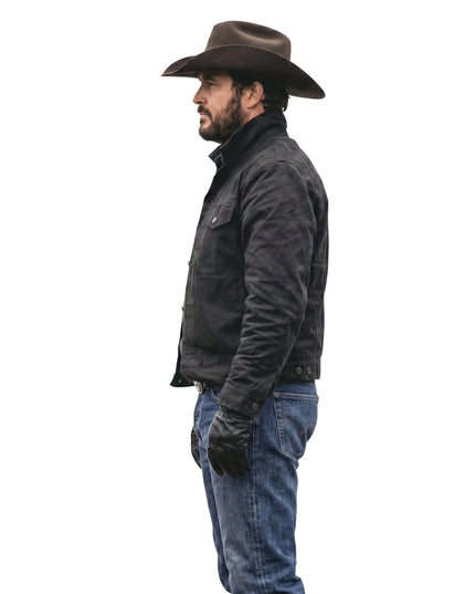 YS Rip Wheeler Black Cotton Jacket