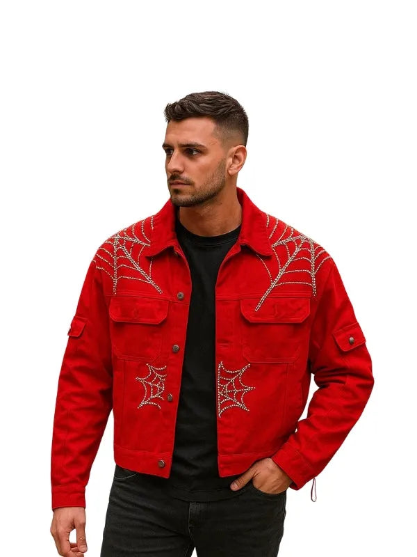 American Rapper Young Thug Spider Jacket