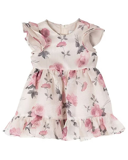 Baby Girls Short Sleeve Mayoral Wedding & Party Dress