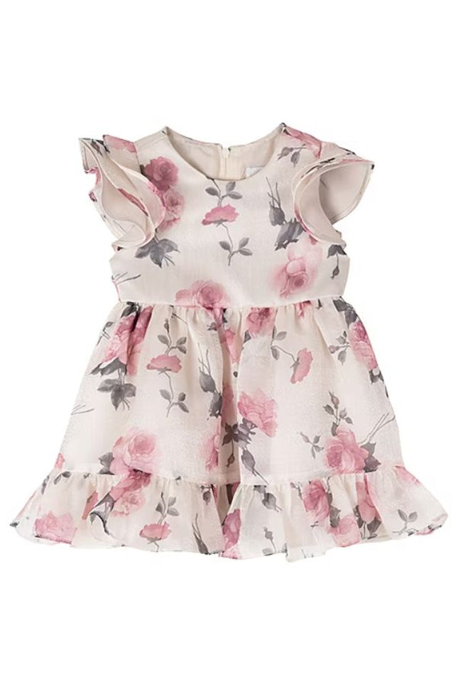 Baby Girls Short Sleeve Mayoral Wedding & Party Dress