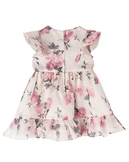 Baby Girls Short Sleeve Mayoral Wedding & Party Dress