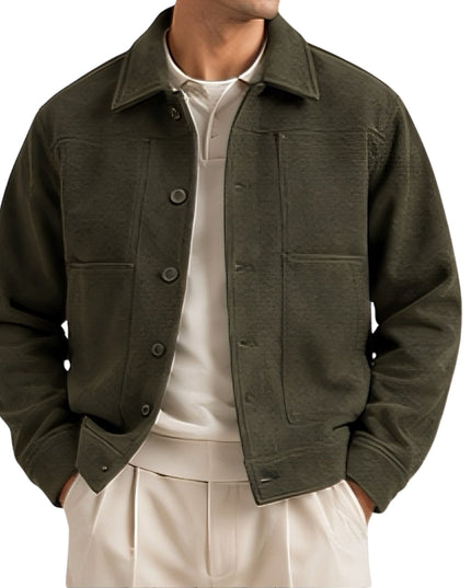 Olive Wool Universal Works Overshirt Jacket