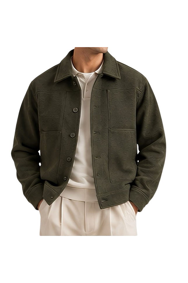 Olive Wool Universal Works Overshirt Jacket