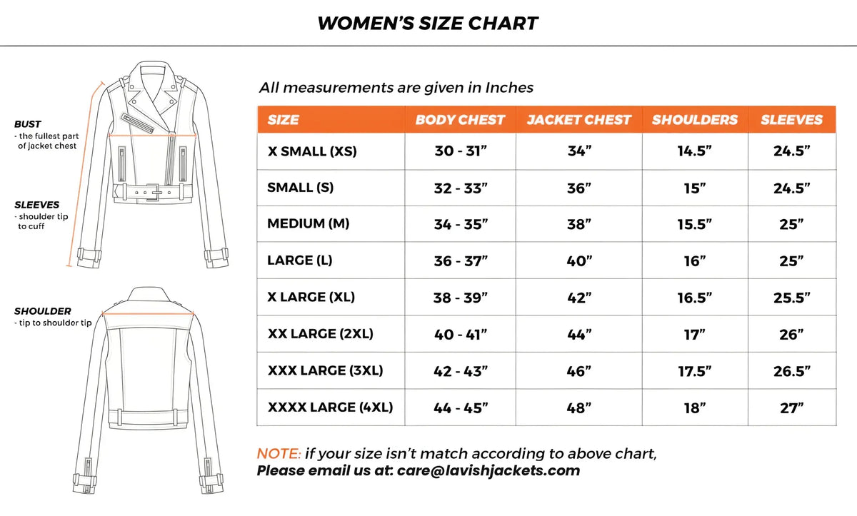 Women's Size Chart