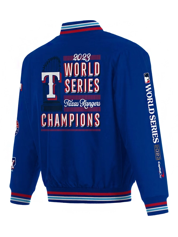 Rangers World Series Texas Champions Jacket